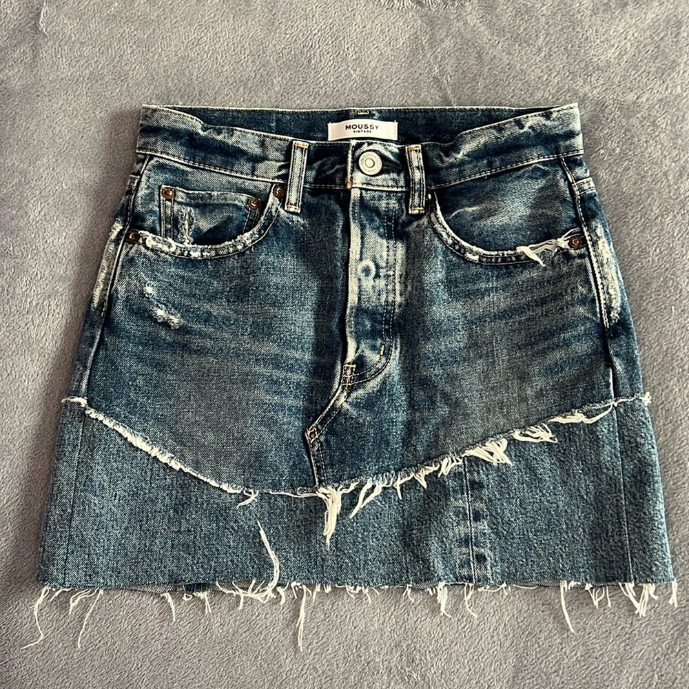 Mousy Vintage Jean Skirt Size 25